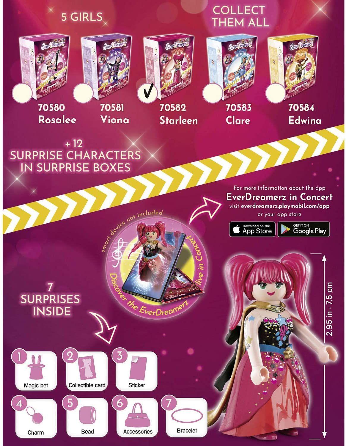 Playmobil Starleen Everdreamerz Mundo De La Música 70582-2