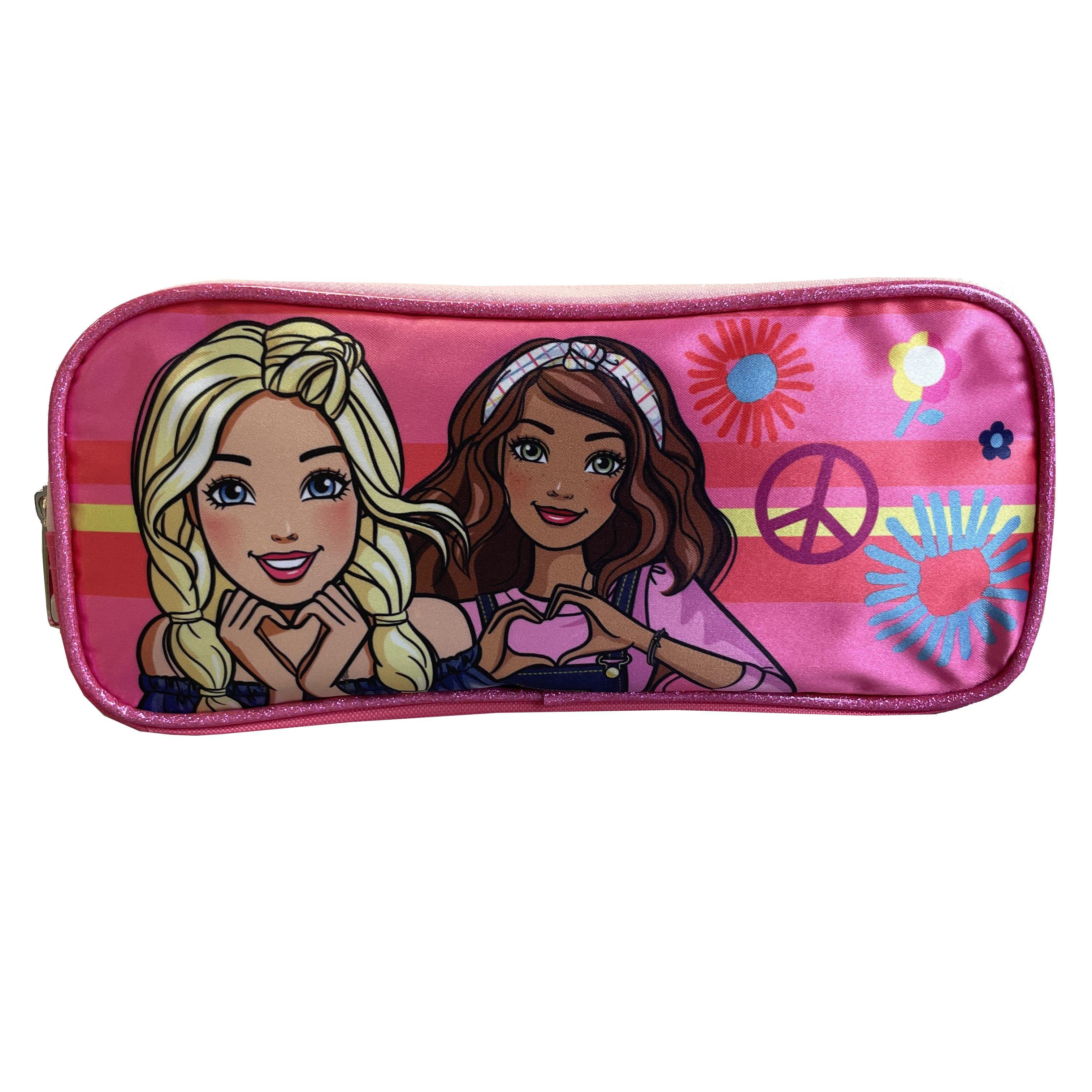 Estuche Satin Doble Cierre Barbie Hippie-0