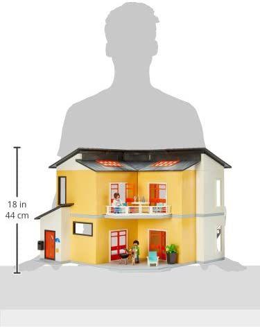 Playmobil Casa Moderna, Con Efectos De Luces Y Sonido 9266-7