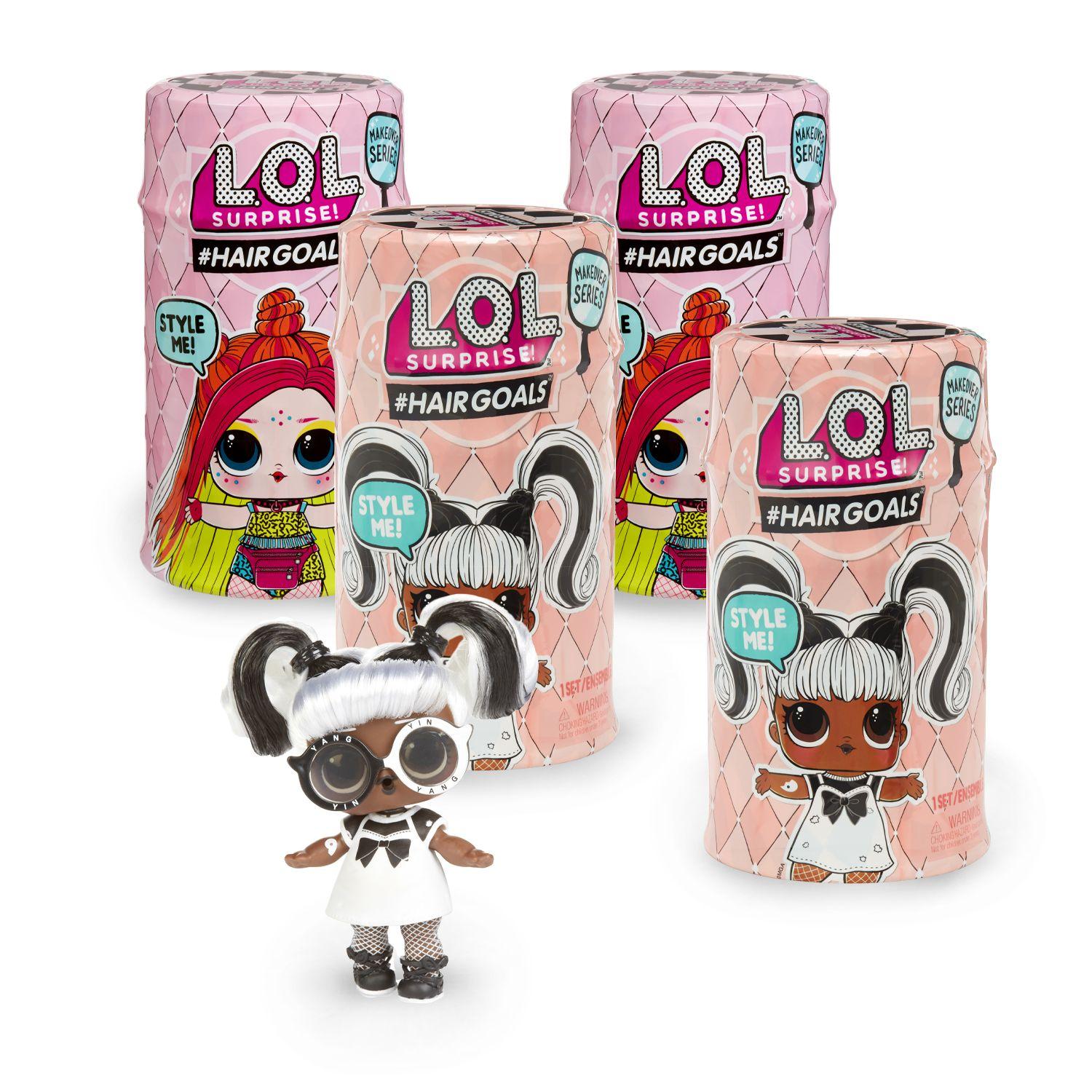 Pack Oferta L.O.L Muñeca Sorpresa Hairgoals X 4-0