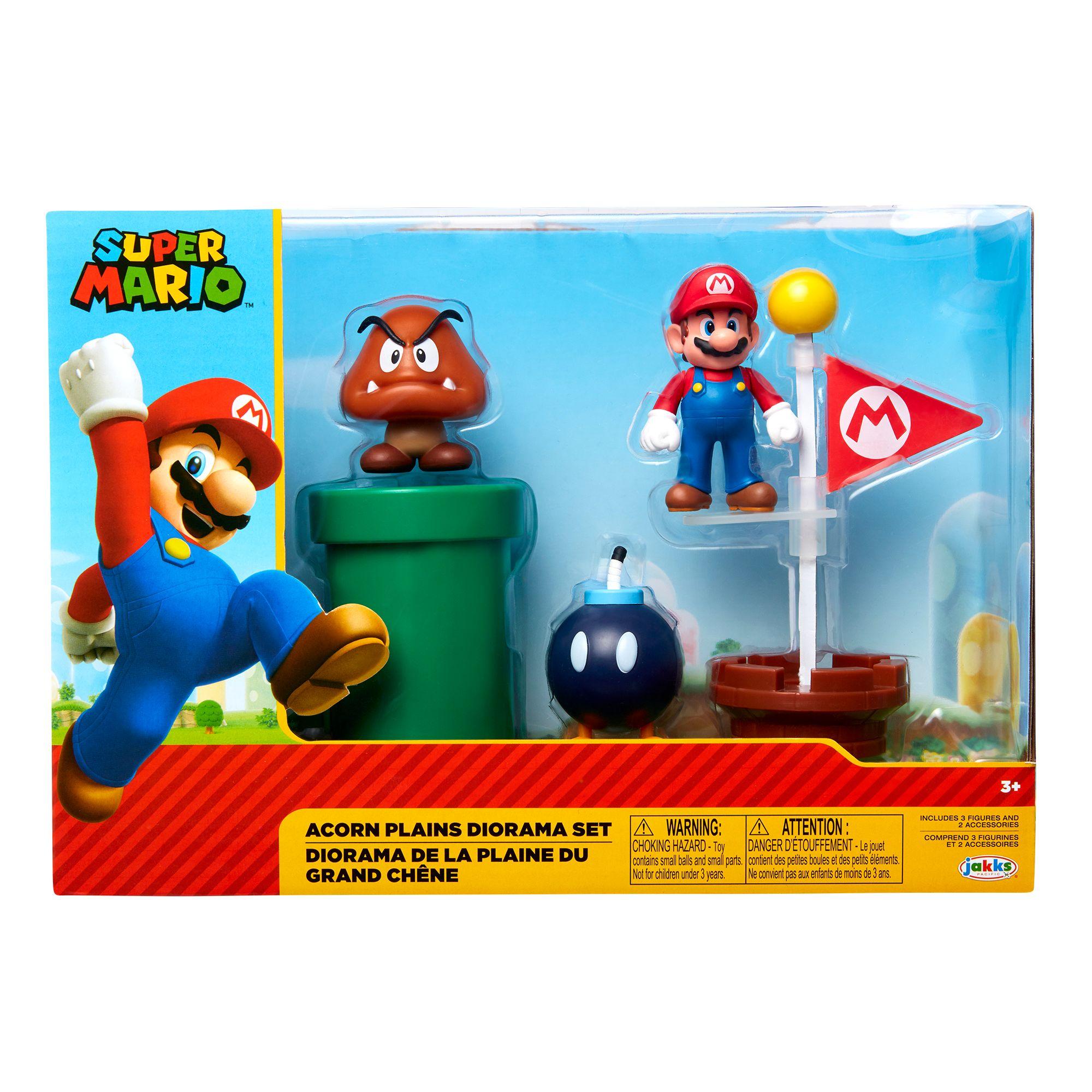 Set de Diorama Acorn Plains Super Mario-0
