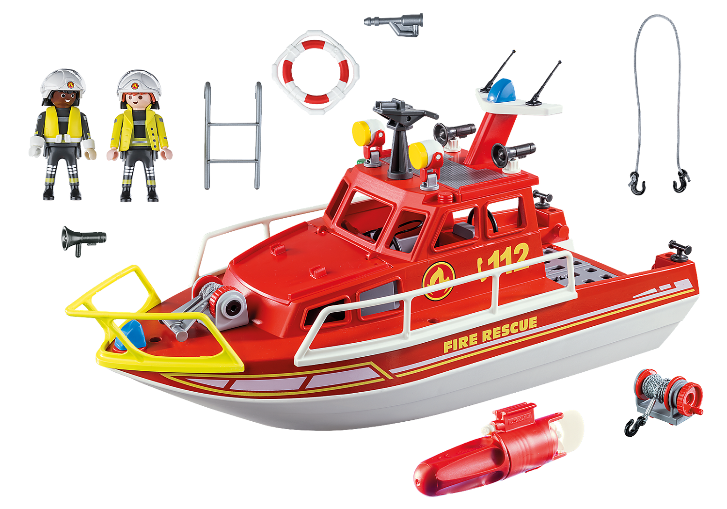 Playmobil Barco De Rescate 70147-2