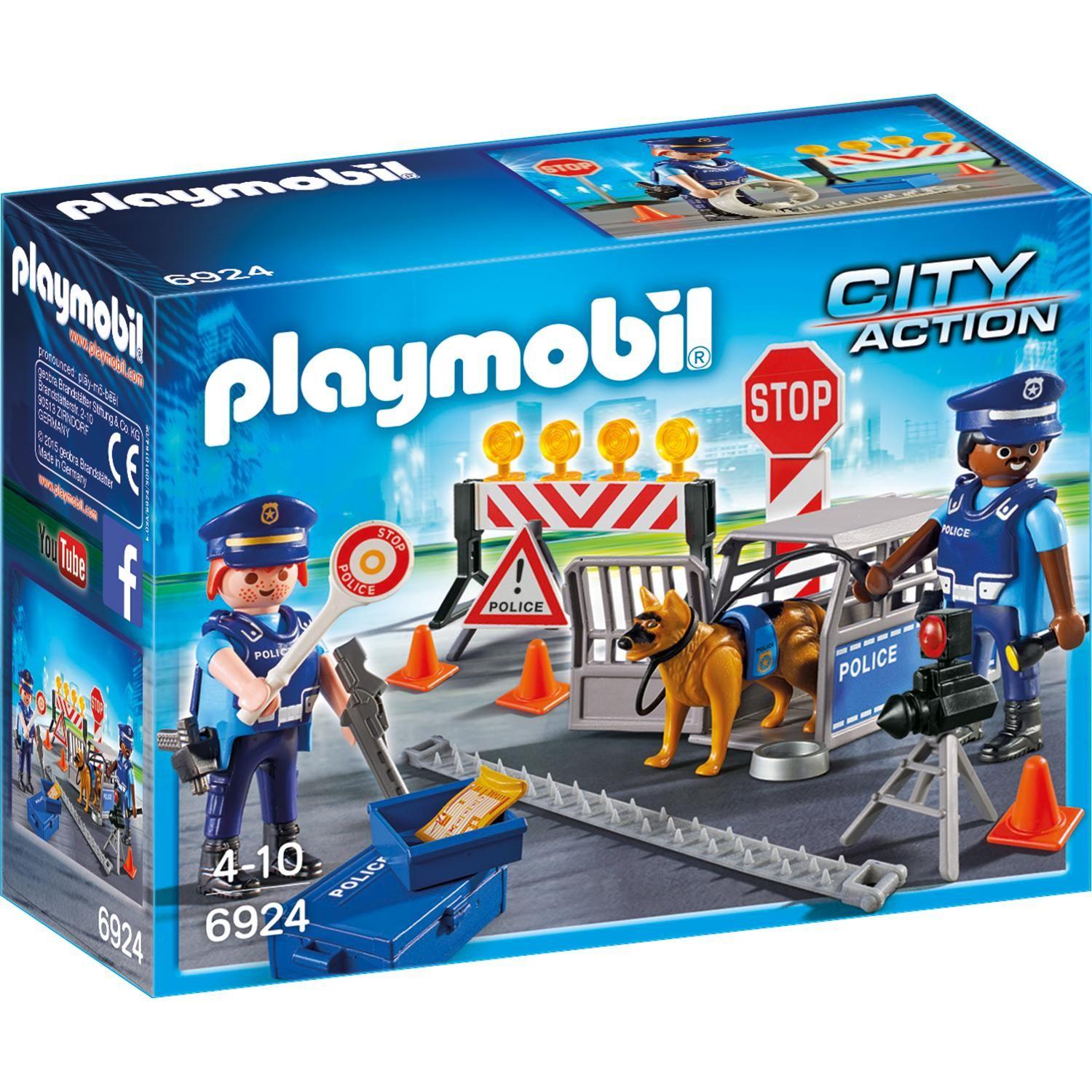 Playmobil Control De Policia 6924-0