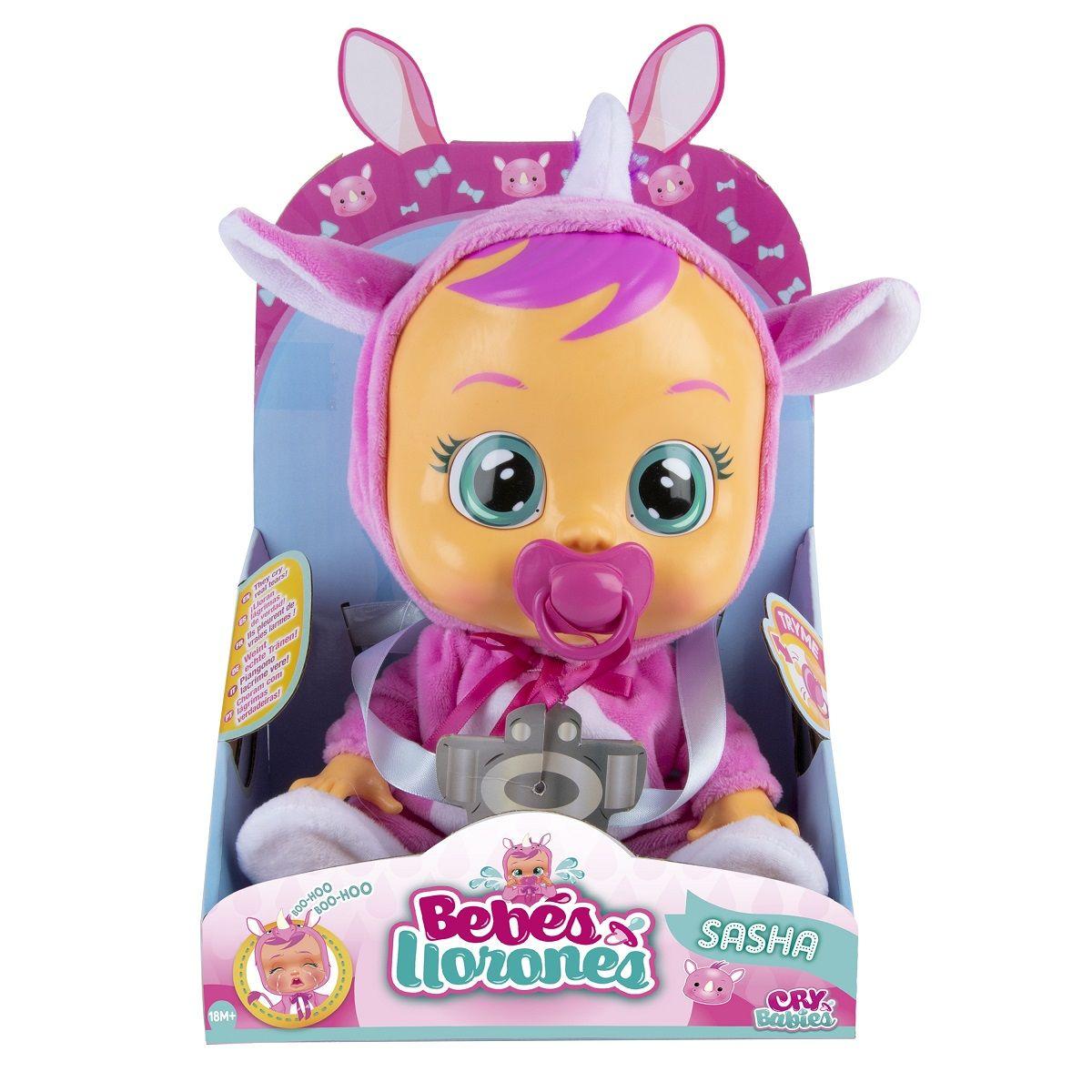 Muñeca Bebes Llorones Sasha-0