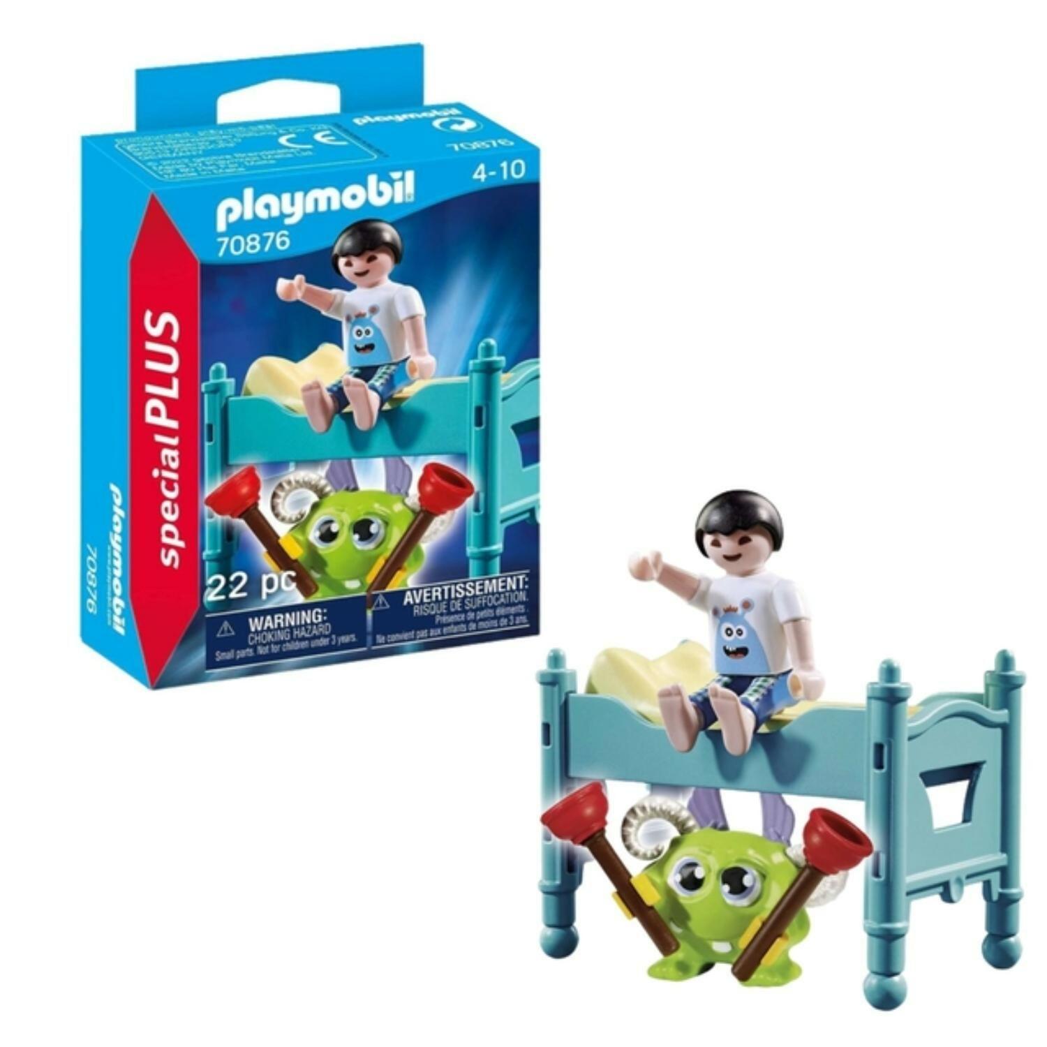 Playmobil Special Plus Niño con Monstruo - 70876-0