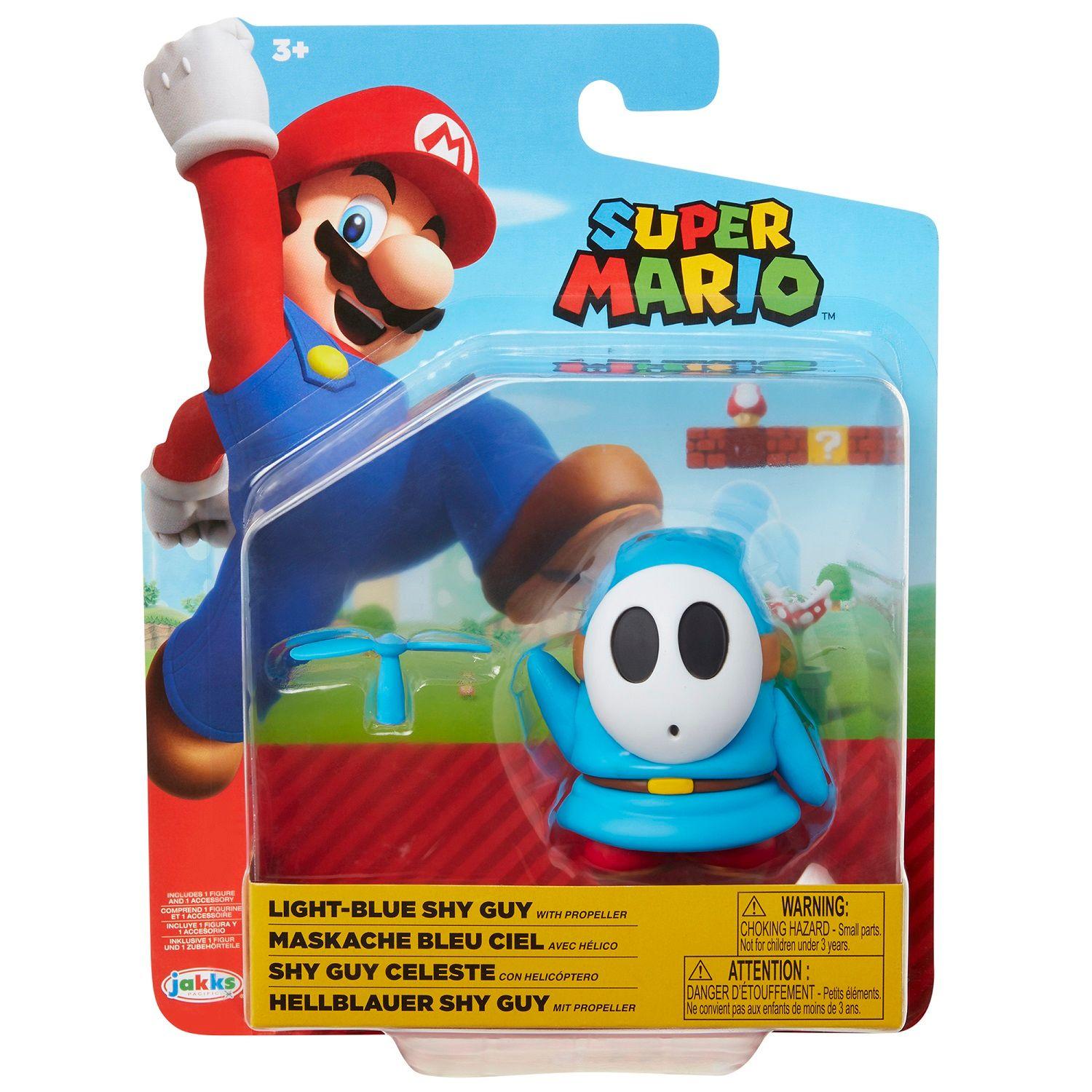 Figura de Shy Guy Celeste Super Mario-0