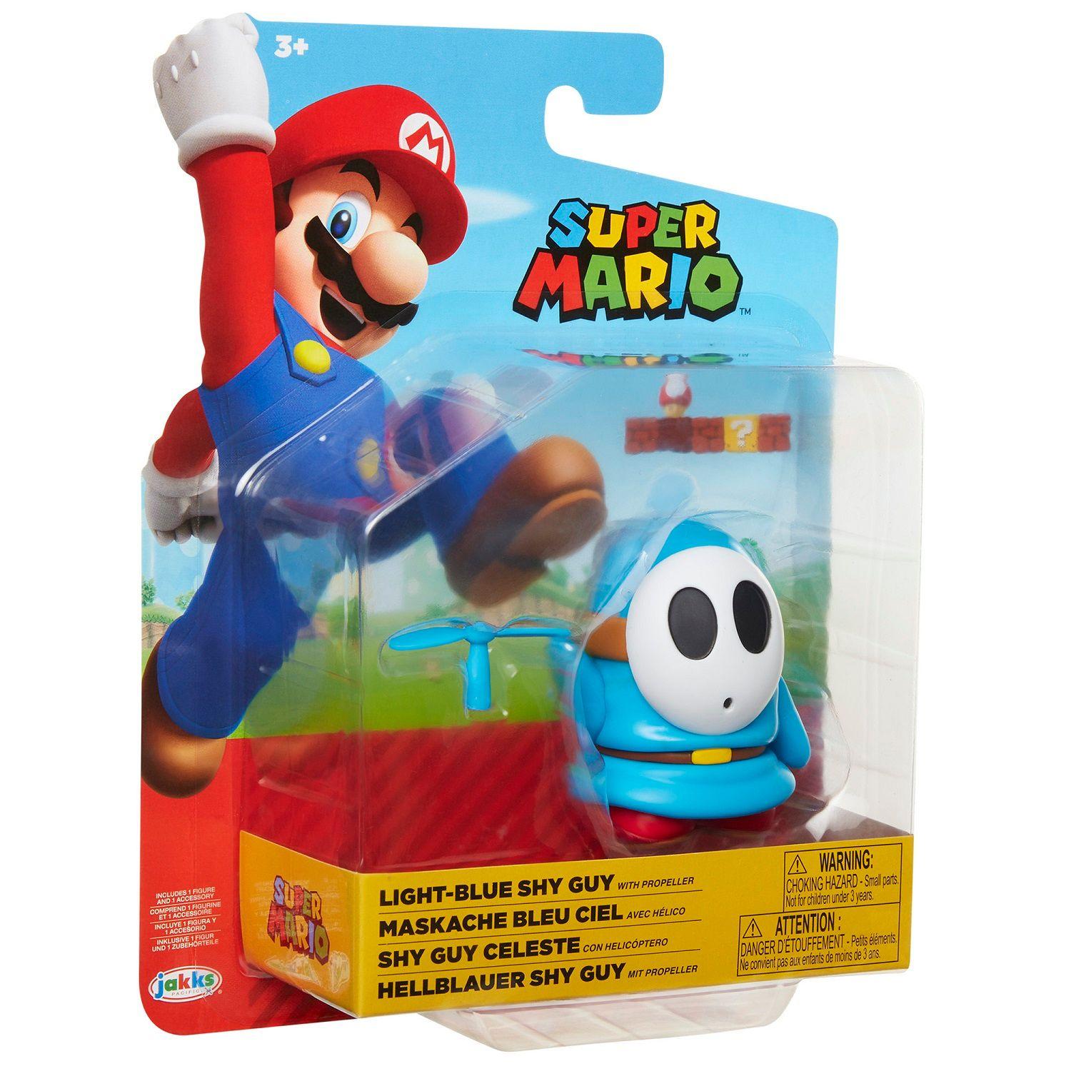 Figura de Shy Guy Celeste Super Mario-1