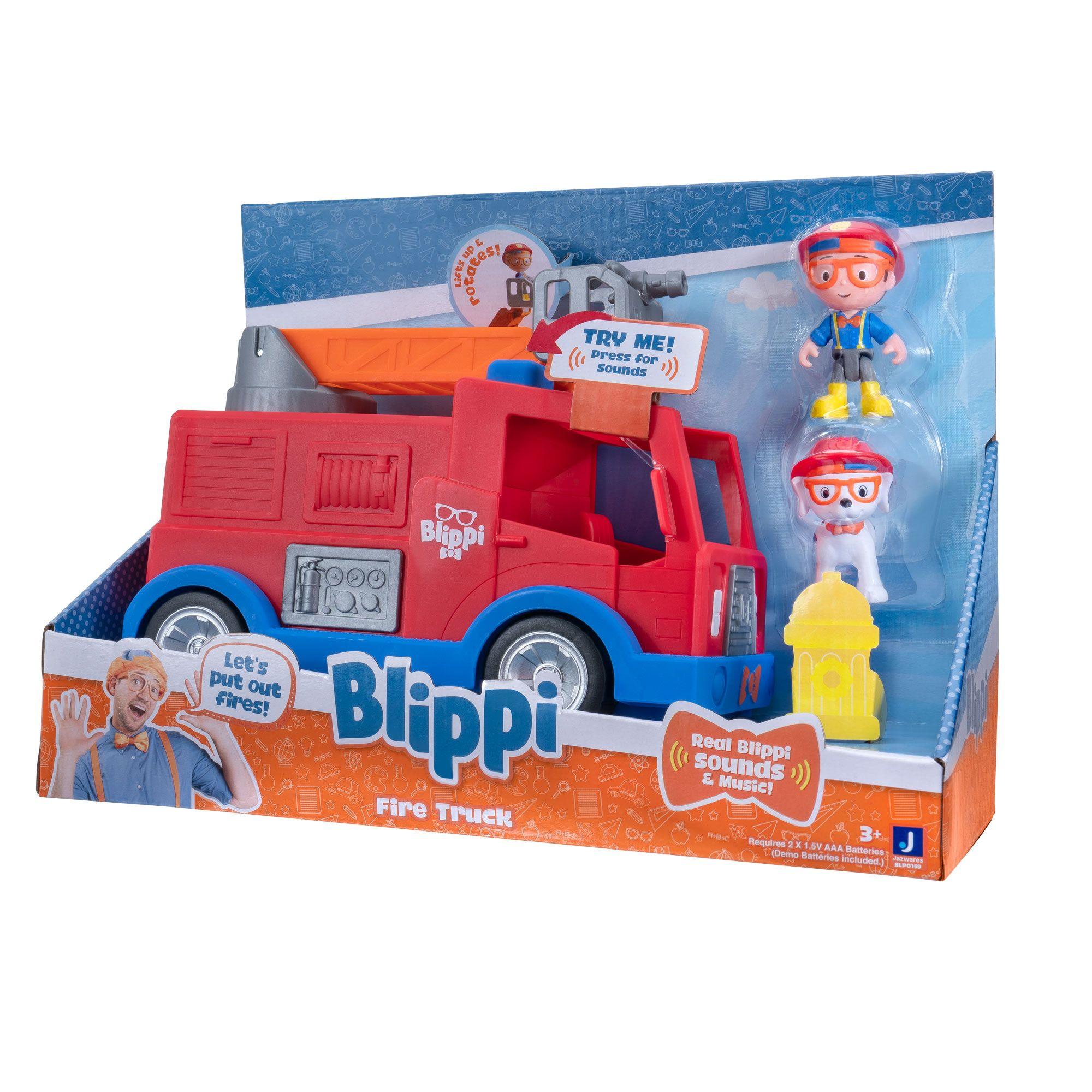 Blippi - Vehículos - Camion De Bomberos-0