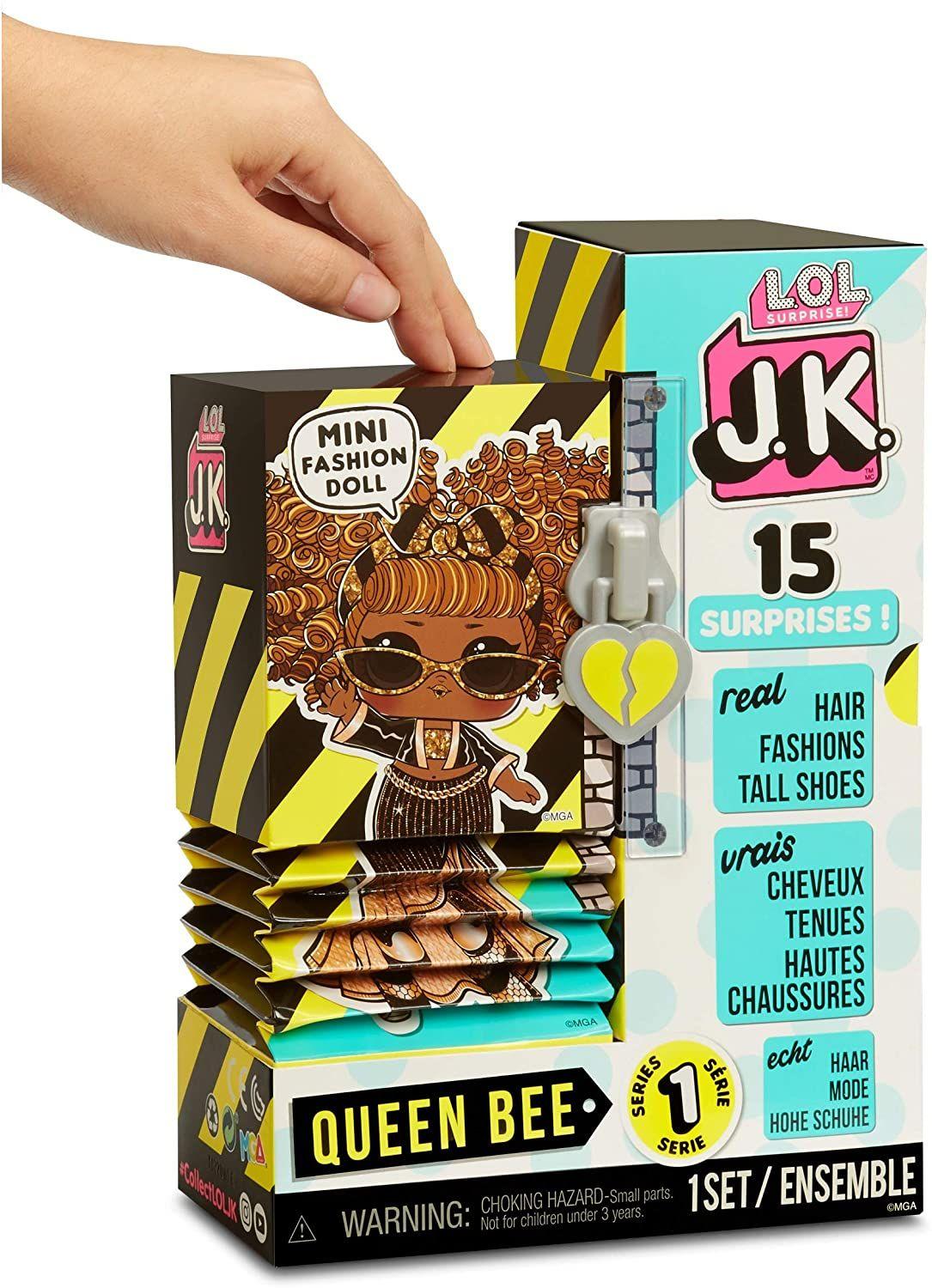 Lol Surprise Jk Mini Muñeca Queen Bee 15 Sorpresas-2