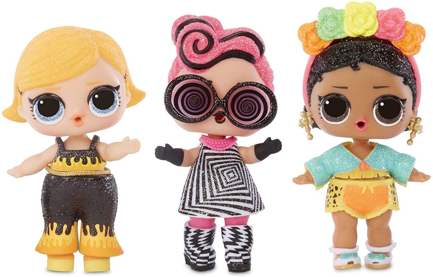 Pack Oferta L.O.L Muñeca Sorpresa Lights Glitter X 4-2