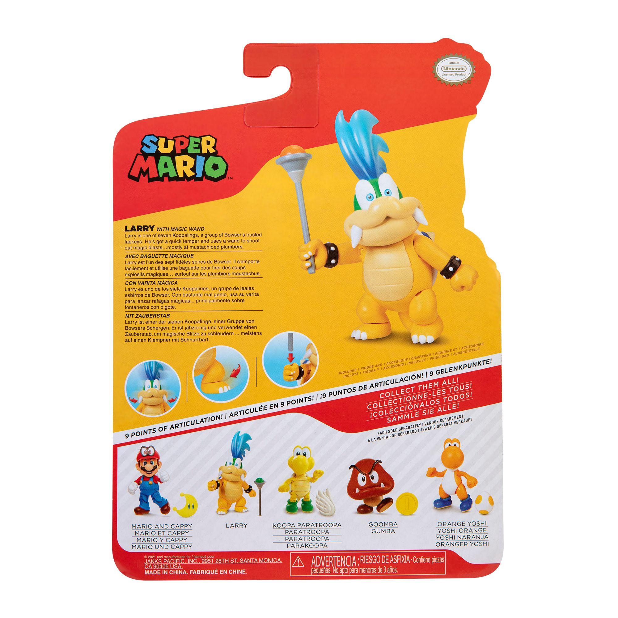 Figura de Larry Koopa 2.5" Super Mario-6