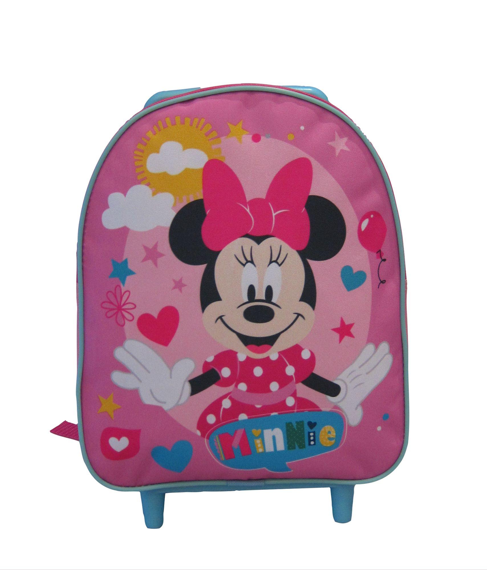 Mochila C/Ruedas Mundo Bebe Minnie 27Cm-0