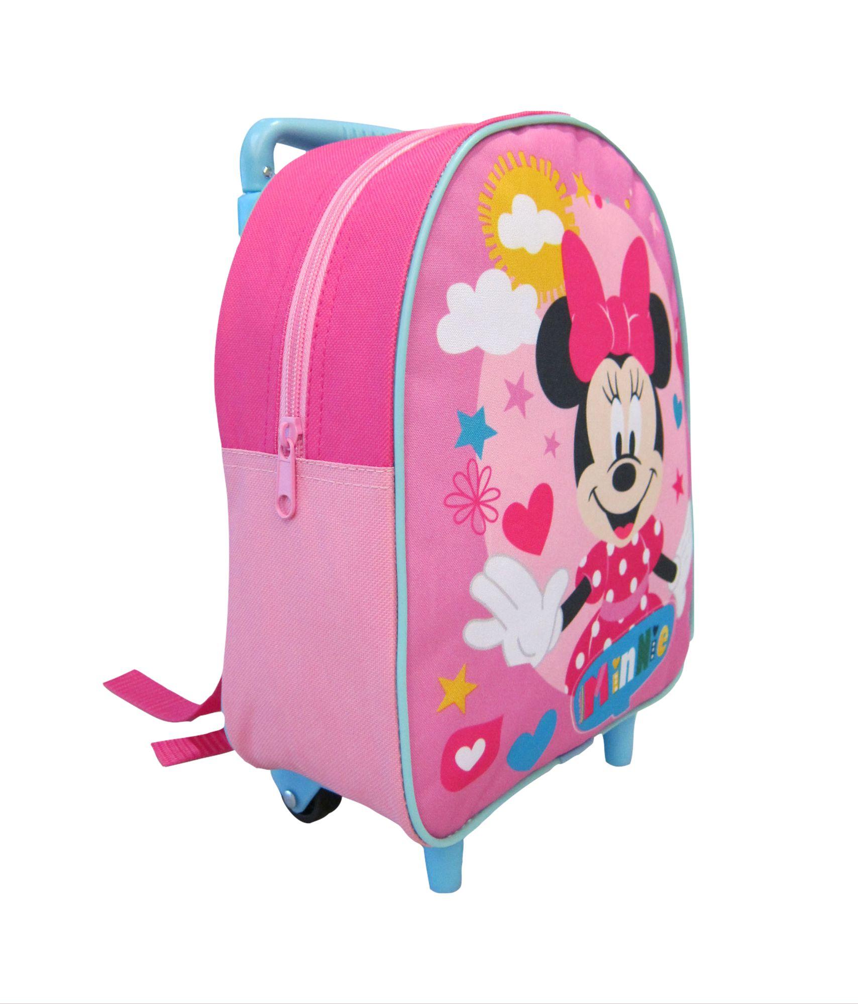 Mochila C/Ruedas Mundo Bebe Minnie 27Cm-1