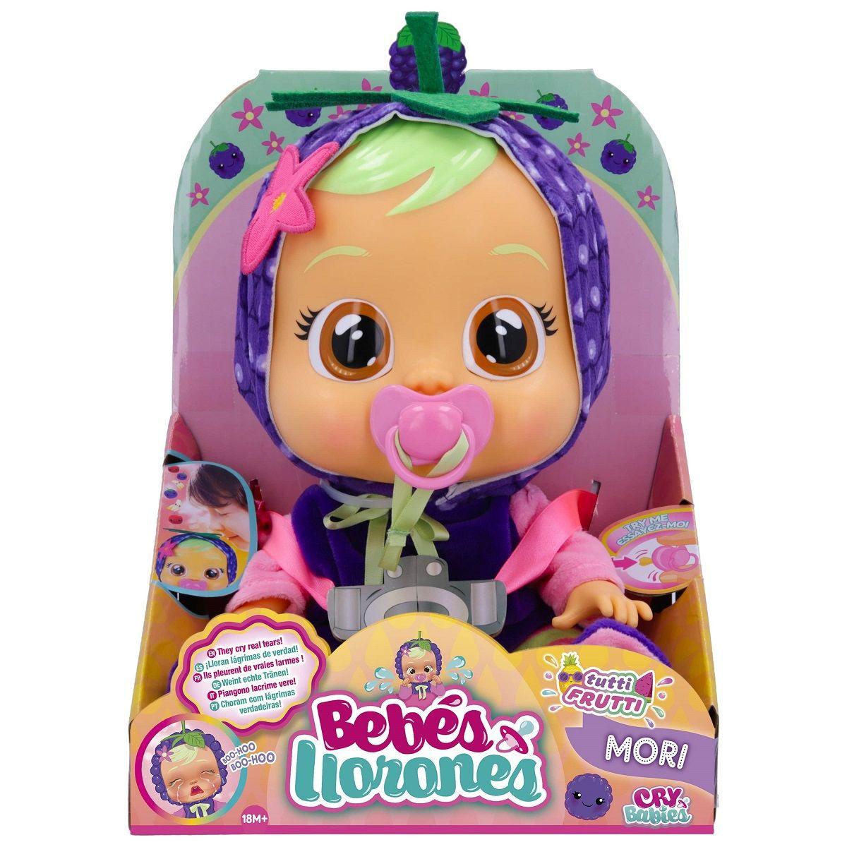 Muñeca Bebes Llorones Tutti Frutti Mori-1