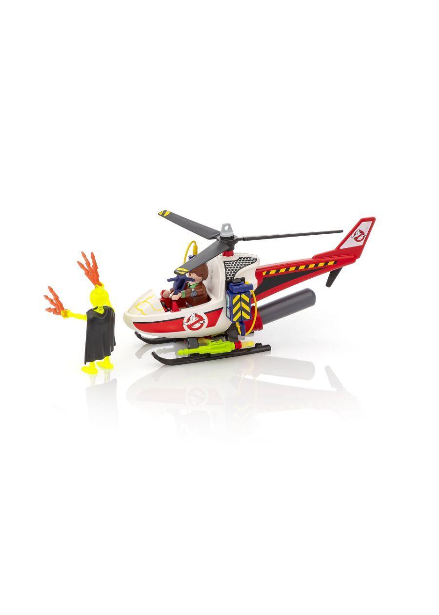 Playmobil Ghostbuster Venkman Con Helicoptero 9385-3