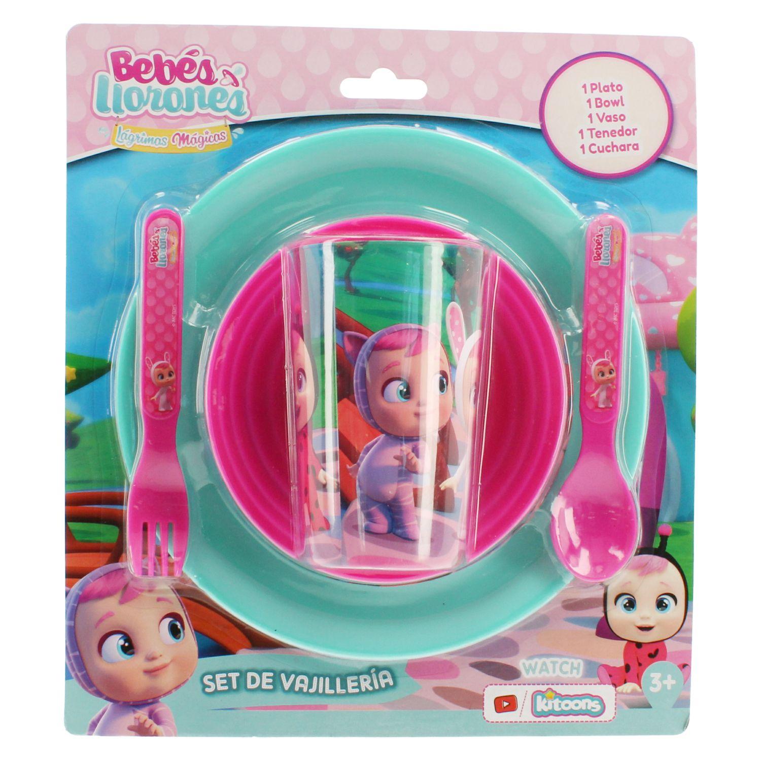 Set Vajilleria 5 Pcs Cry Babies-1