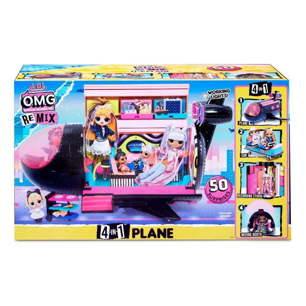 Lol Surprise Omg Remix Avión 4 En 1-13