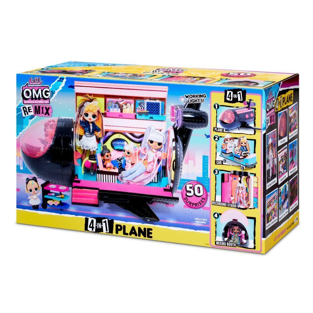 Lol Surprise Omg Remix Avión 4 En 1-14