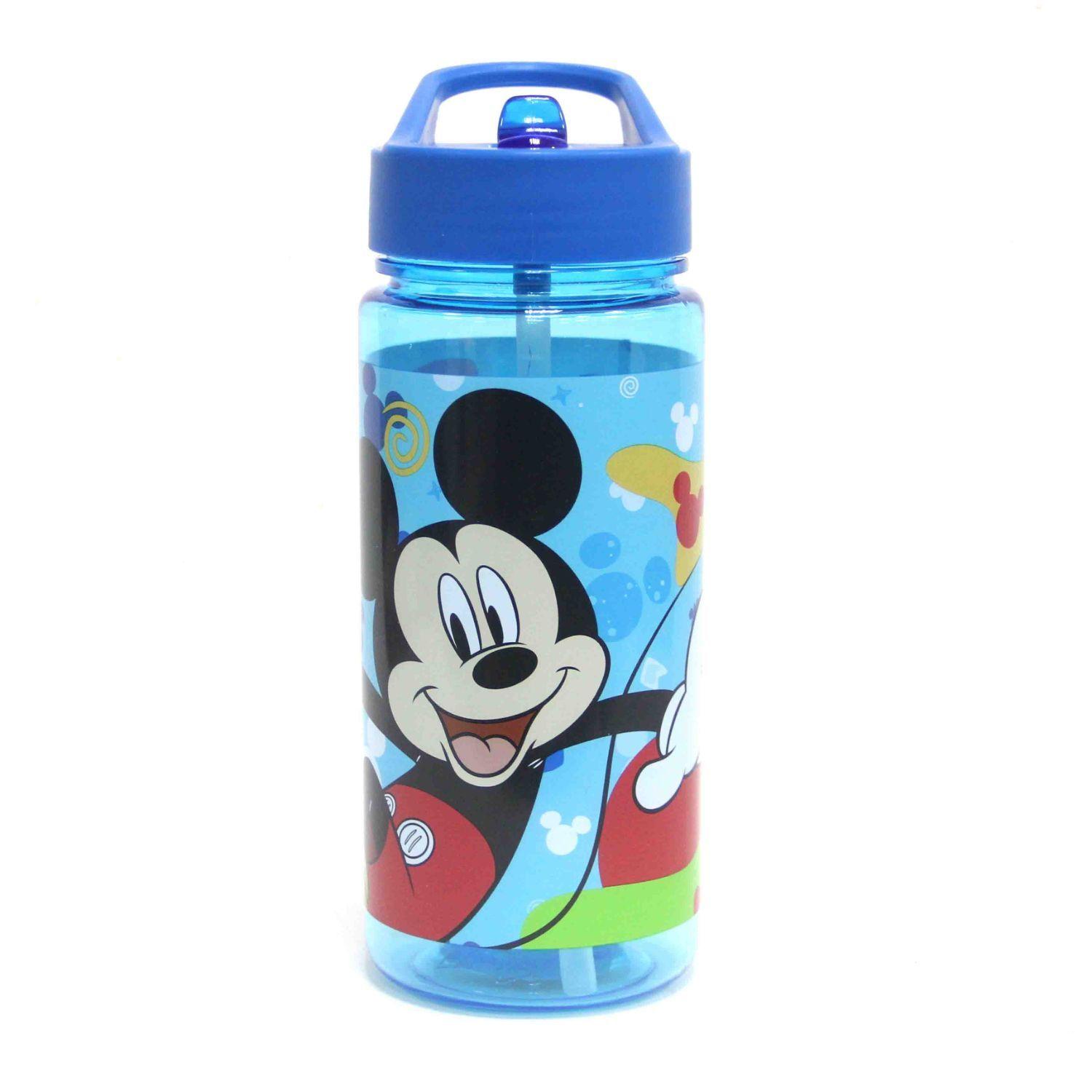 Botella con Bombilla Mickey 500 Ml-0