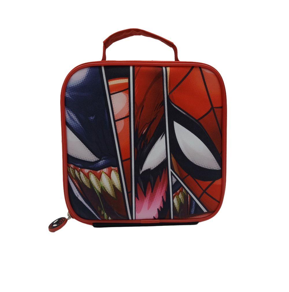 Set 3En1 Mochila 15" Ruedas + Lonchera + Estuche Spiderman-5