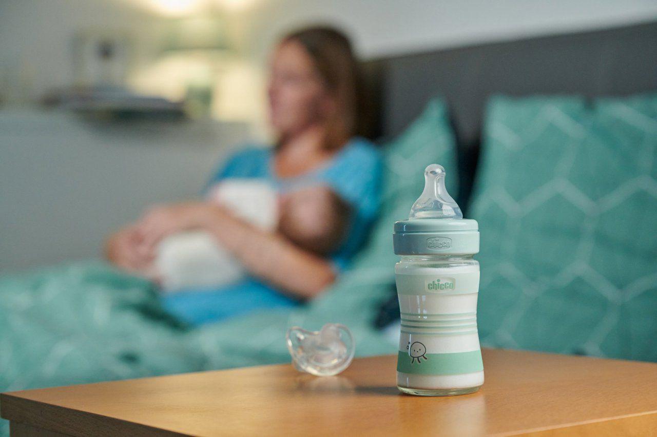 Mamadera Well Being Vetro Glass 150 Ml Chicco-1