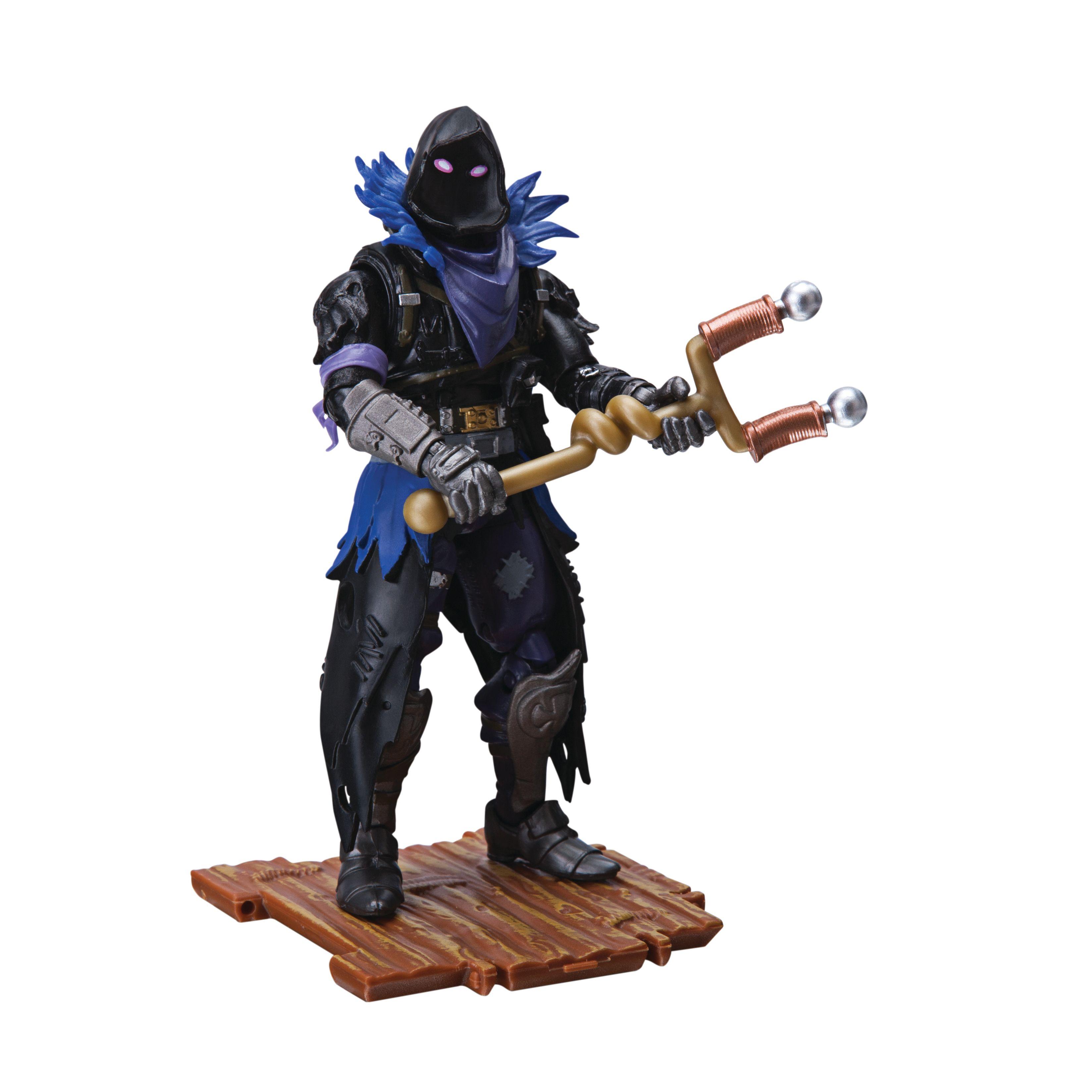 Pack 2 Figuras Fortnite Turbo Builder Jonesy & Raven-5