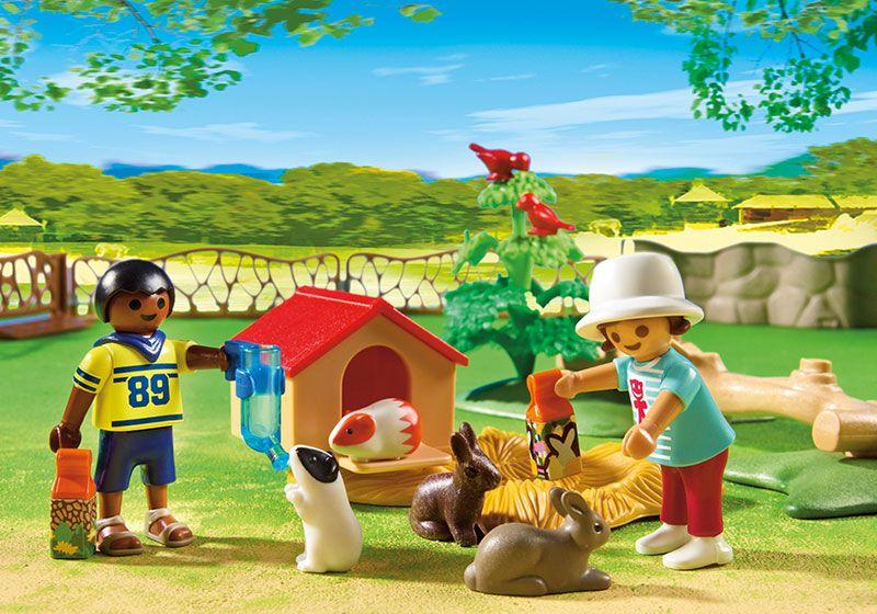 Playmobil Zoo De Mascotas Para Niños 6635-3