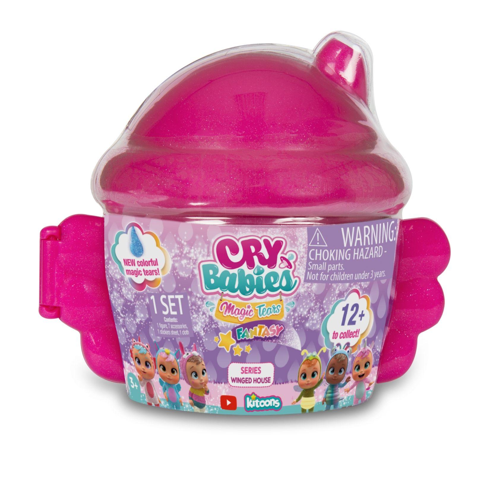 Casita Con Alas Bebes Llorones Fucsia Fantasy Cry Babies-0