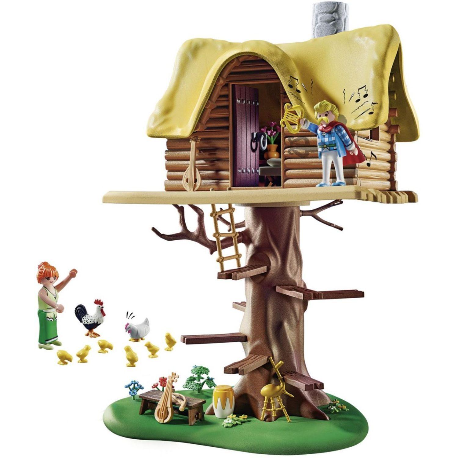 Playmobil Astérix: Asurancetúrix con casa del árbol 71016-1