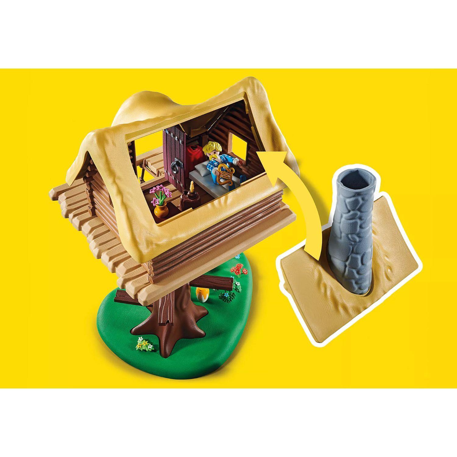 Playmobil Astérix: Asurancetúrix con casa del árbol 71016-4