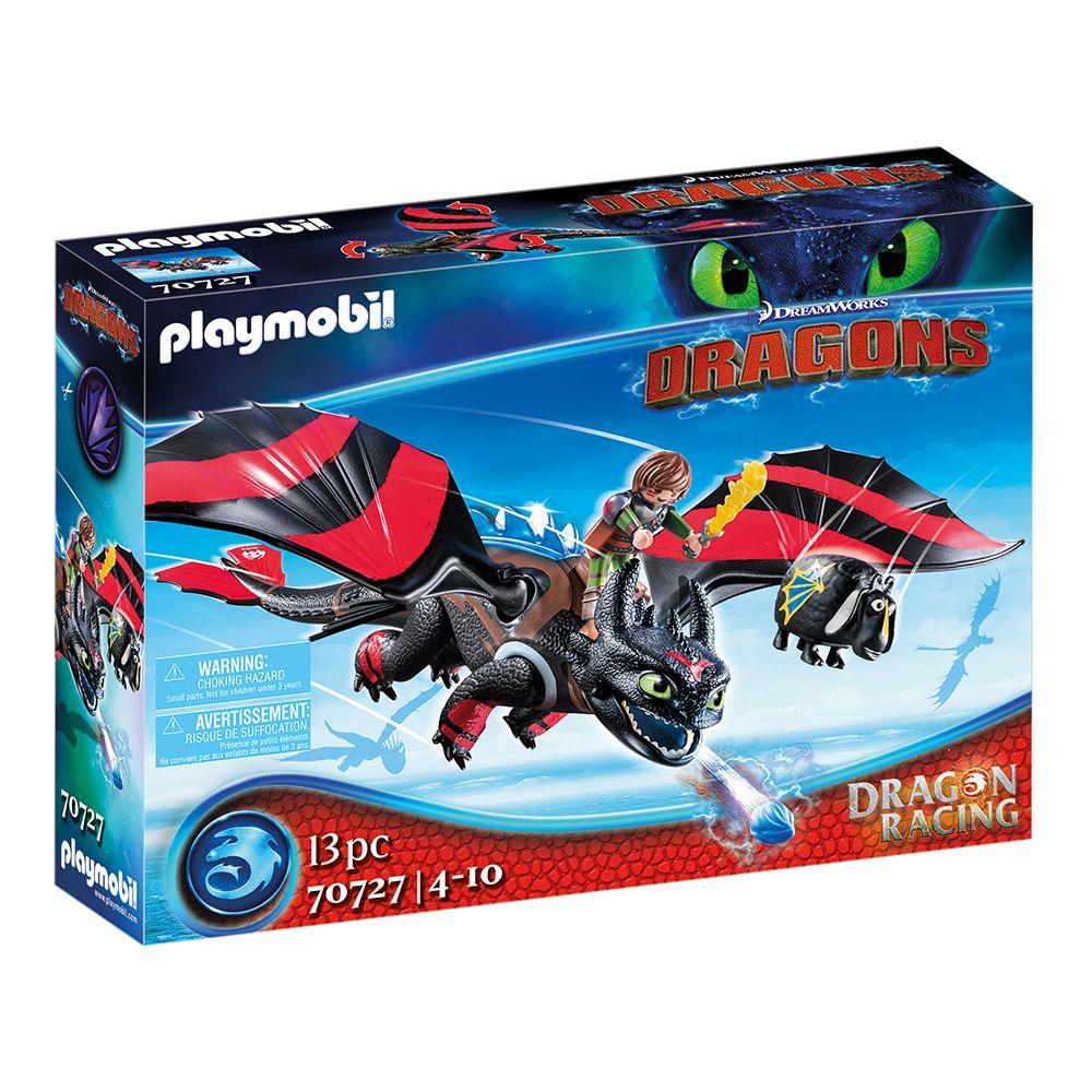 Playmobil Dragon Racing: Hipo y Desdentao 70727-1