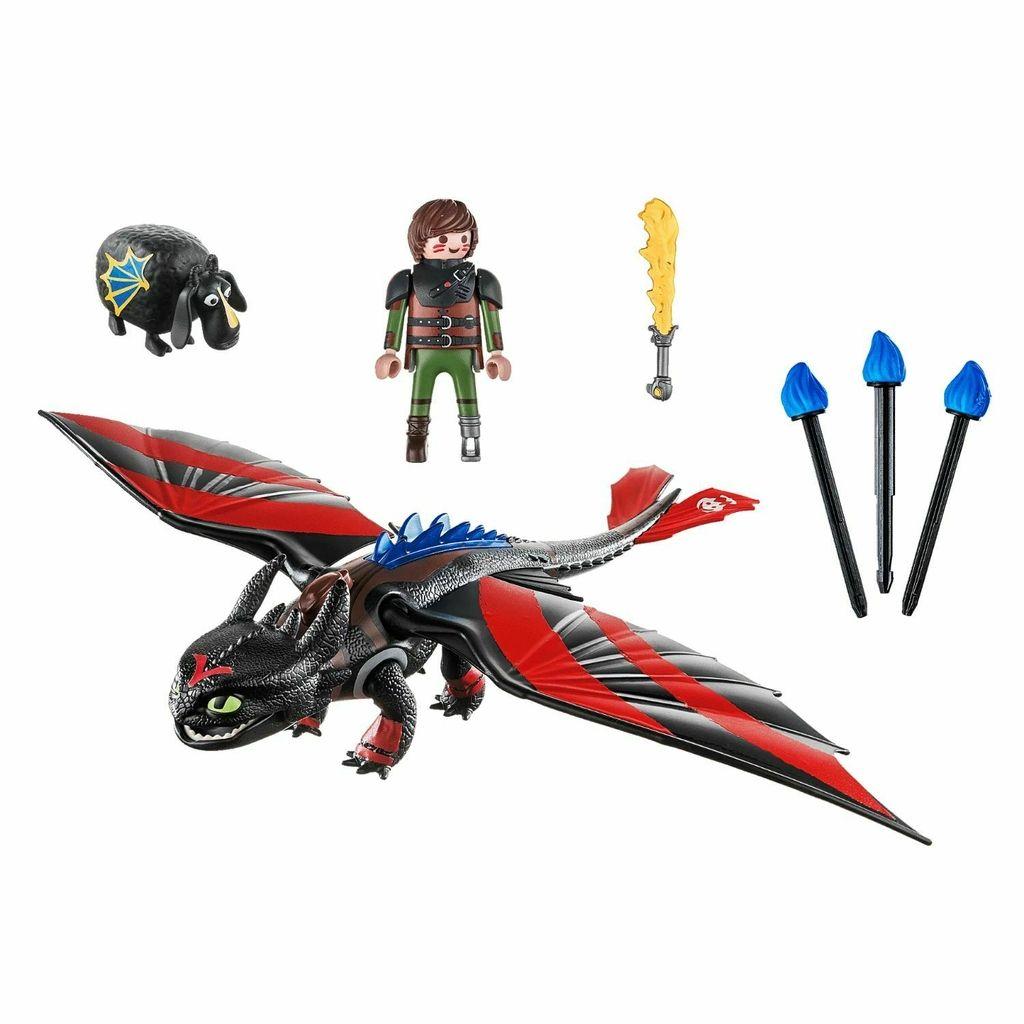 Playmobil Dragon Racing: Hipo y Desdentao 70727-3