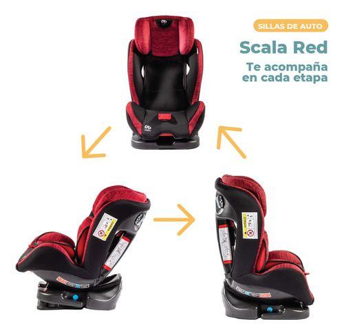 Silla De Auto Convertible Pikaboo Scala Roja-2