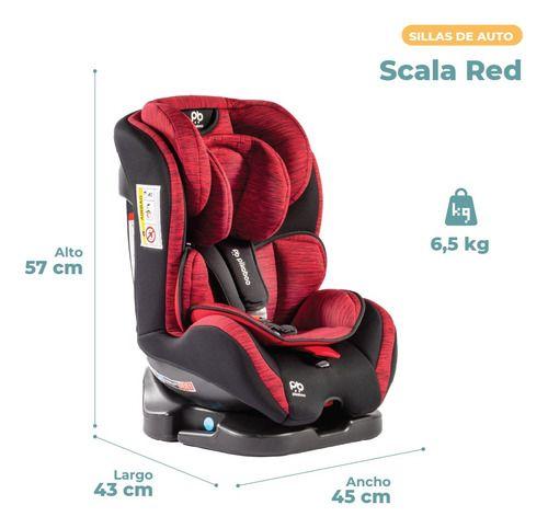 Silla De Auto Convertible Pikaboo Scala Roja-3