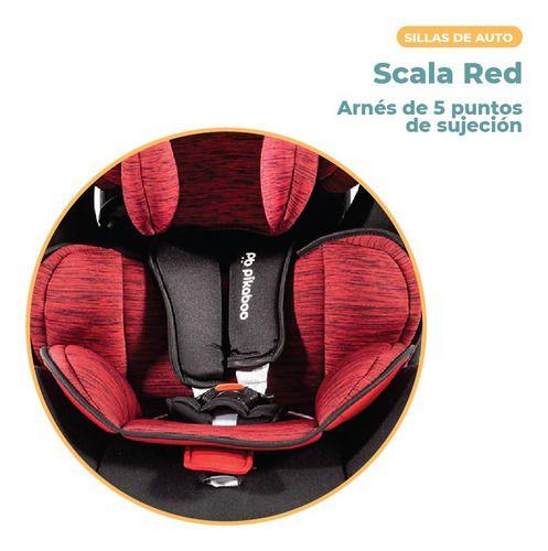 Silla De Auto Convertible Pikaboo Scala Roja-5