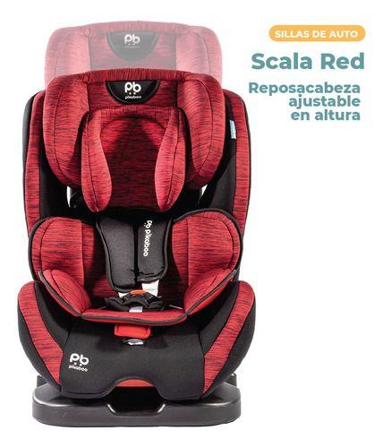 Silla De Auto Convertible Pikaboo Scala Roja-7