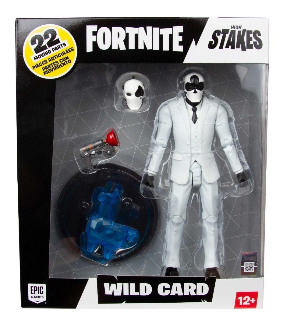 Figura Acción Fortnite 7  Wv6 Wild Card - Black Suit-0