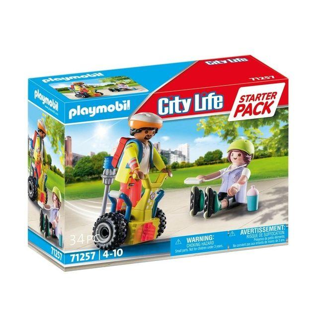 Playmobil Starter Pack City Life Rescate con Balance - 71257-1