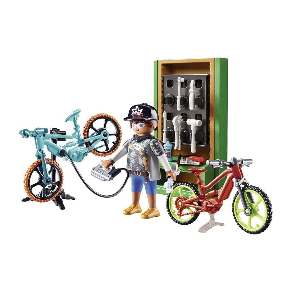 Playmobil Set de Regalo Taller de Bicicletas 70674-1
