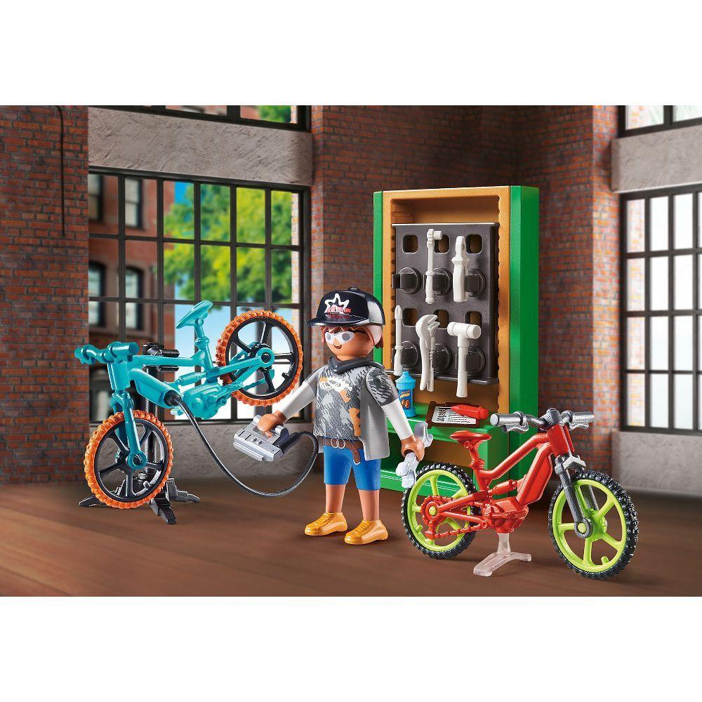 Playmobil Set de Regalo Taller de Bicicletas 70674-2