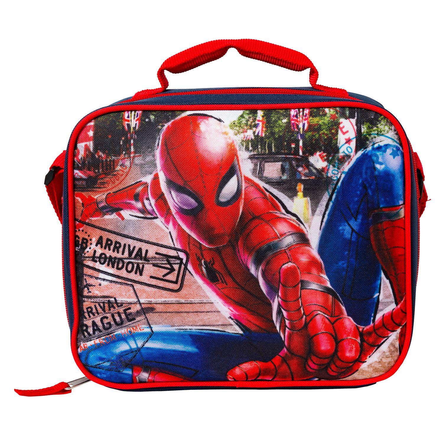 Lonchera Rectangular Spiderman Ffh-0