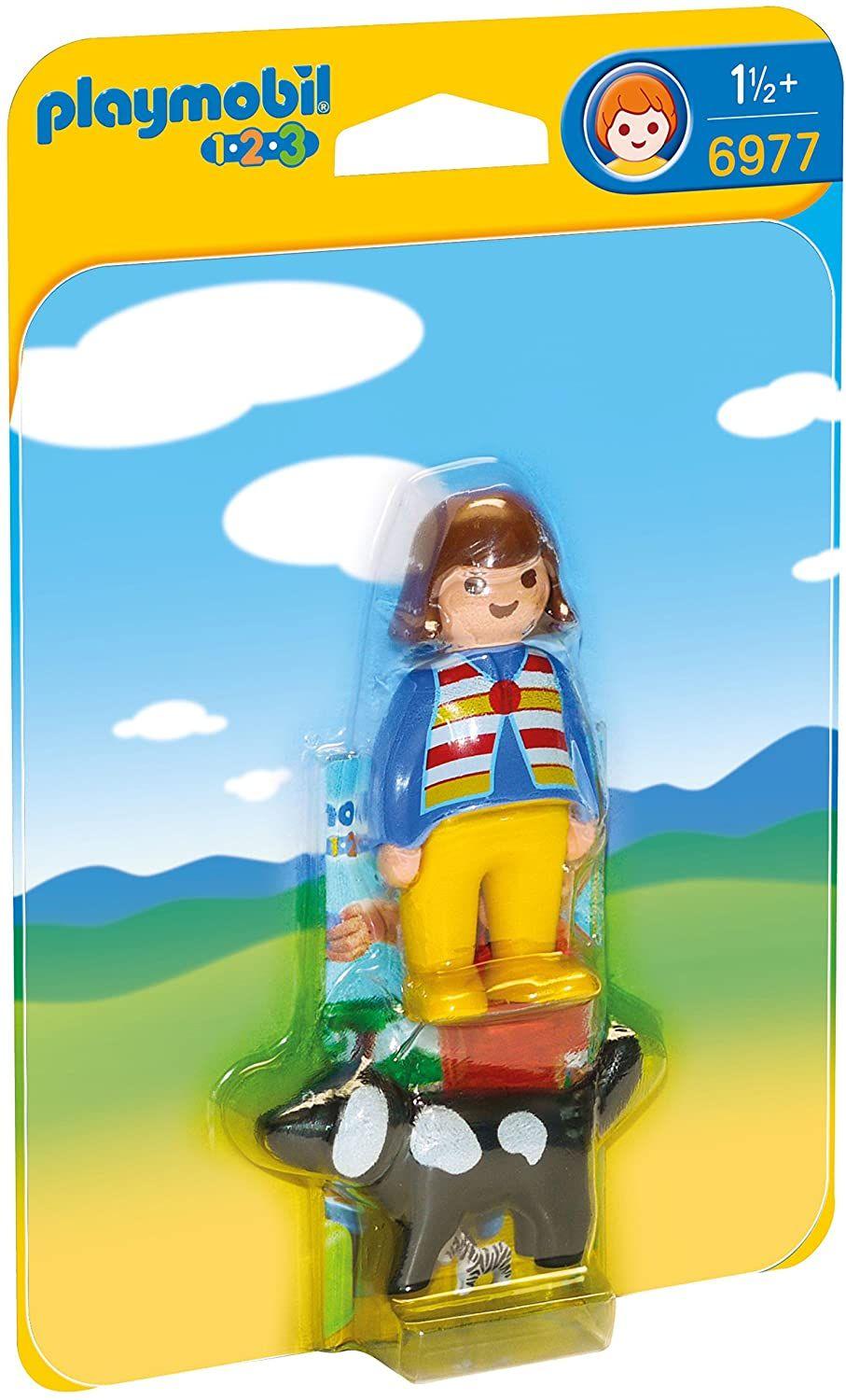 Playmobil Mujer Con Perro 6977-0