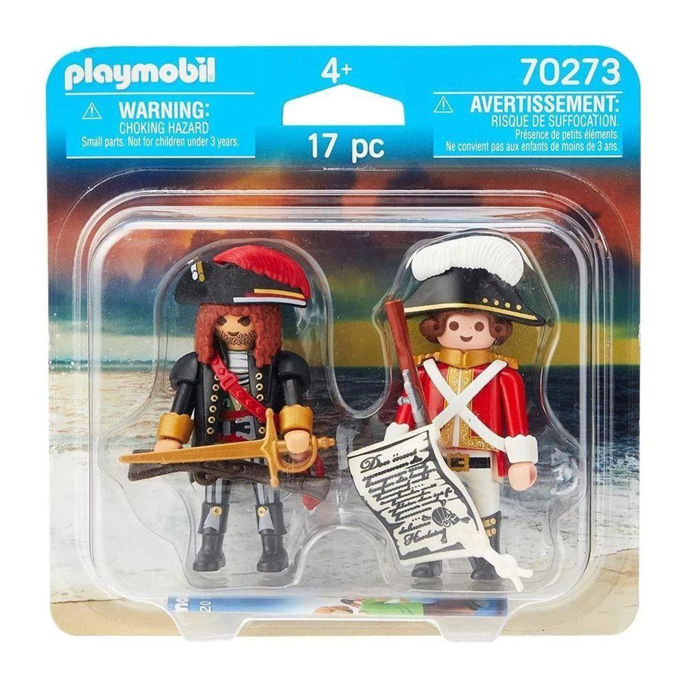 Playmobil Duopack Pirata y Soldado 70273-0