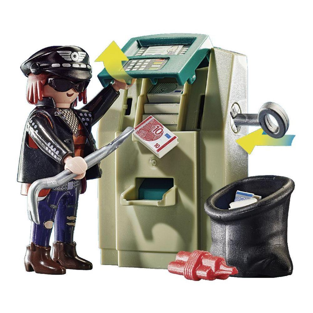 Playmobil Moto De Policía: Persecución Del Ladrón 70572-1