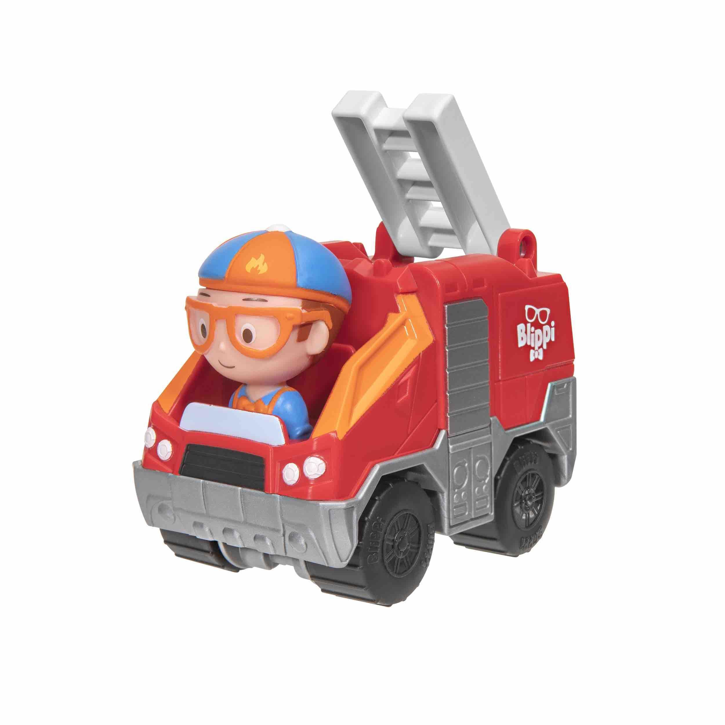Blippi Mini Vehiculos Camion Bomberos-2