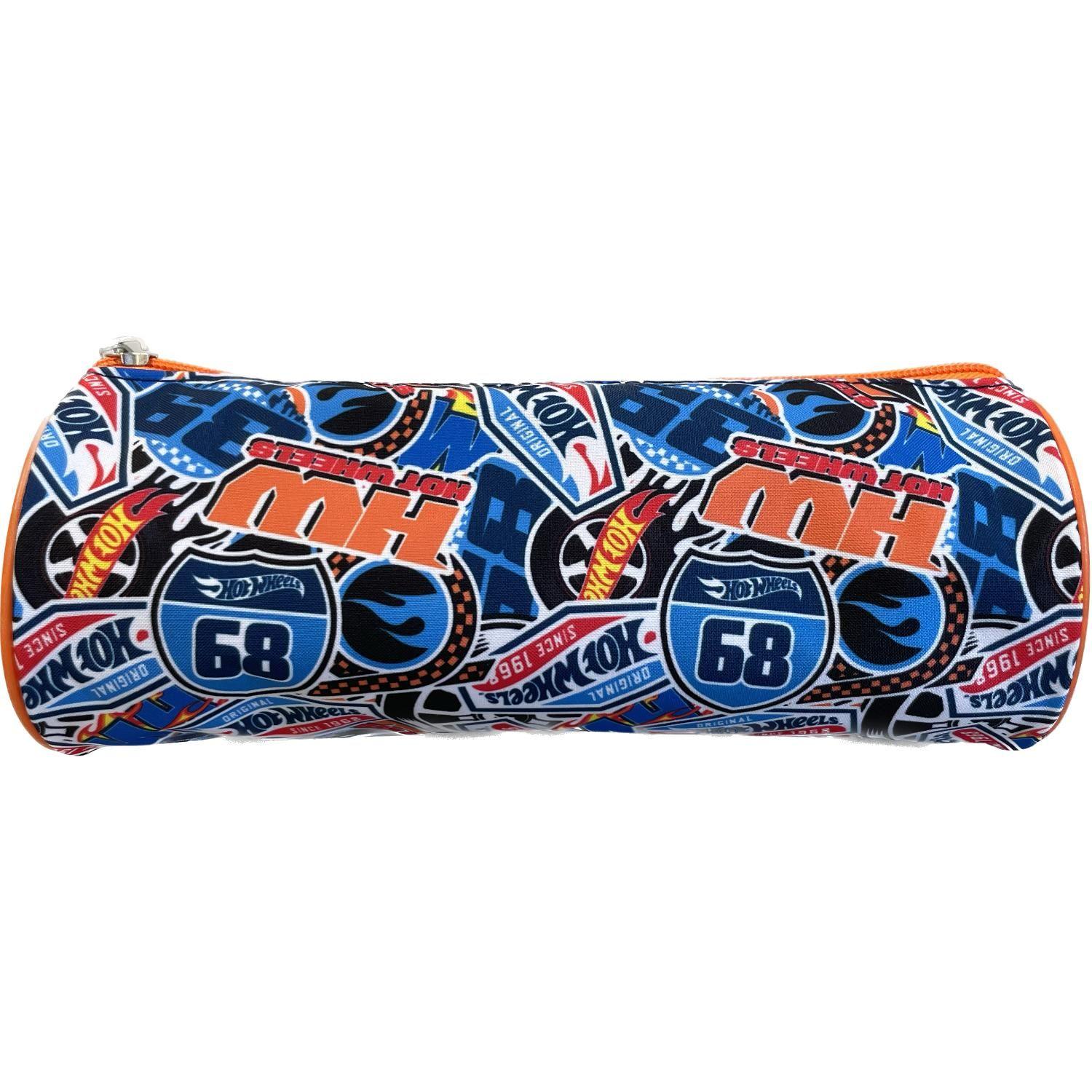 Estuche Infantil Cilindro Hot Wheels-0