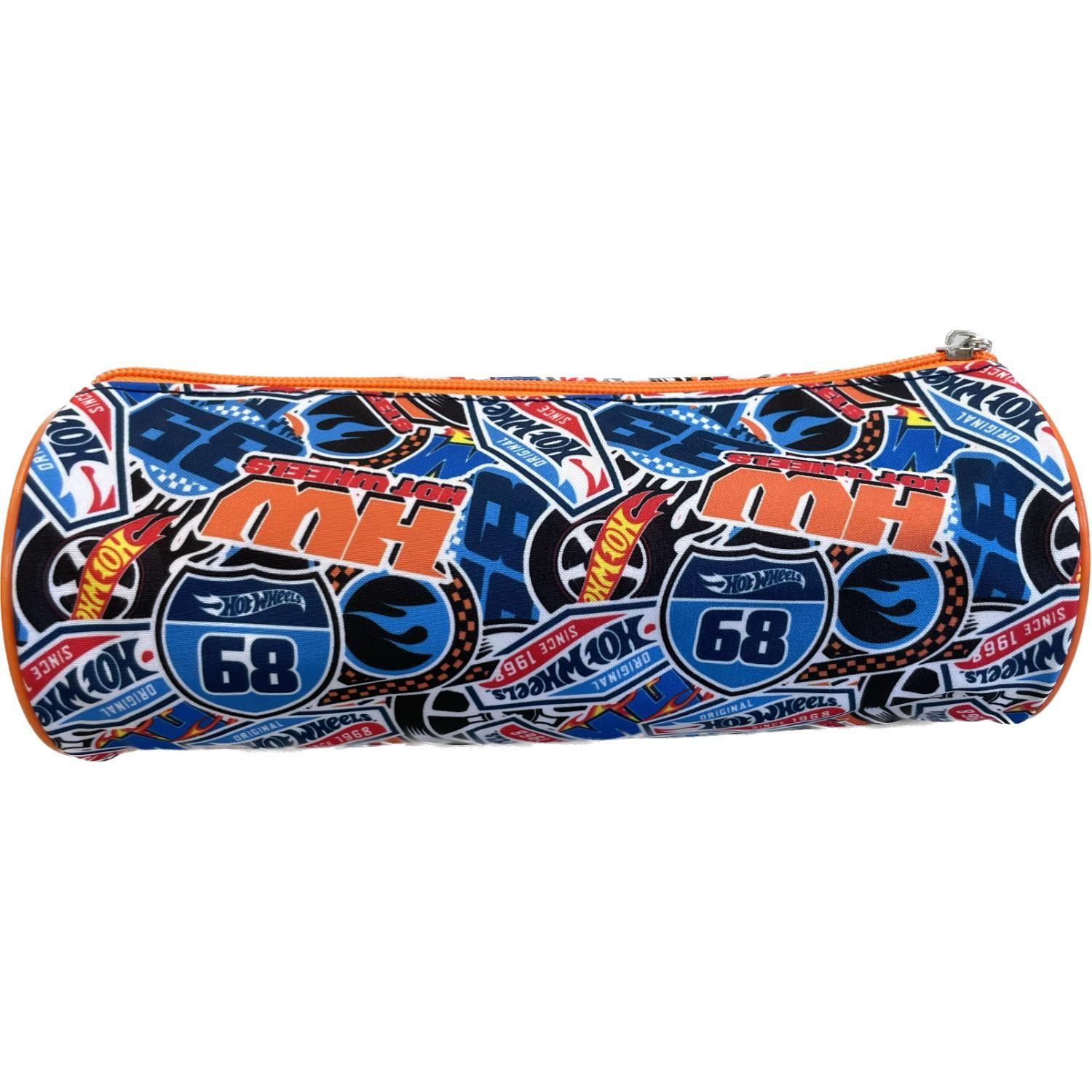 Estuche Infantil Cilindro Hot Wheels-3