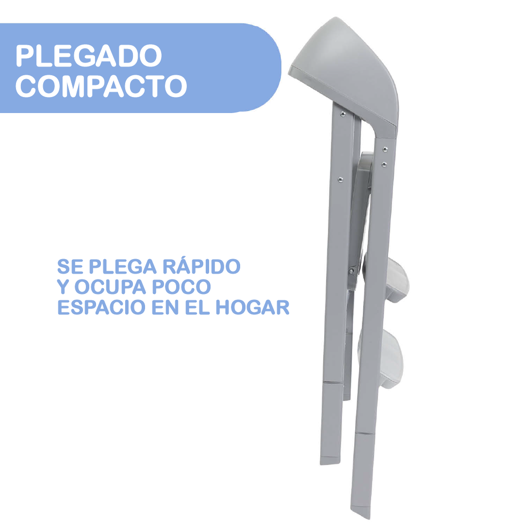 Silla de Comer Alta Crescendo UP de Chicco Black-1