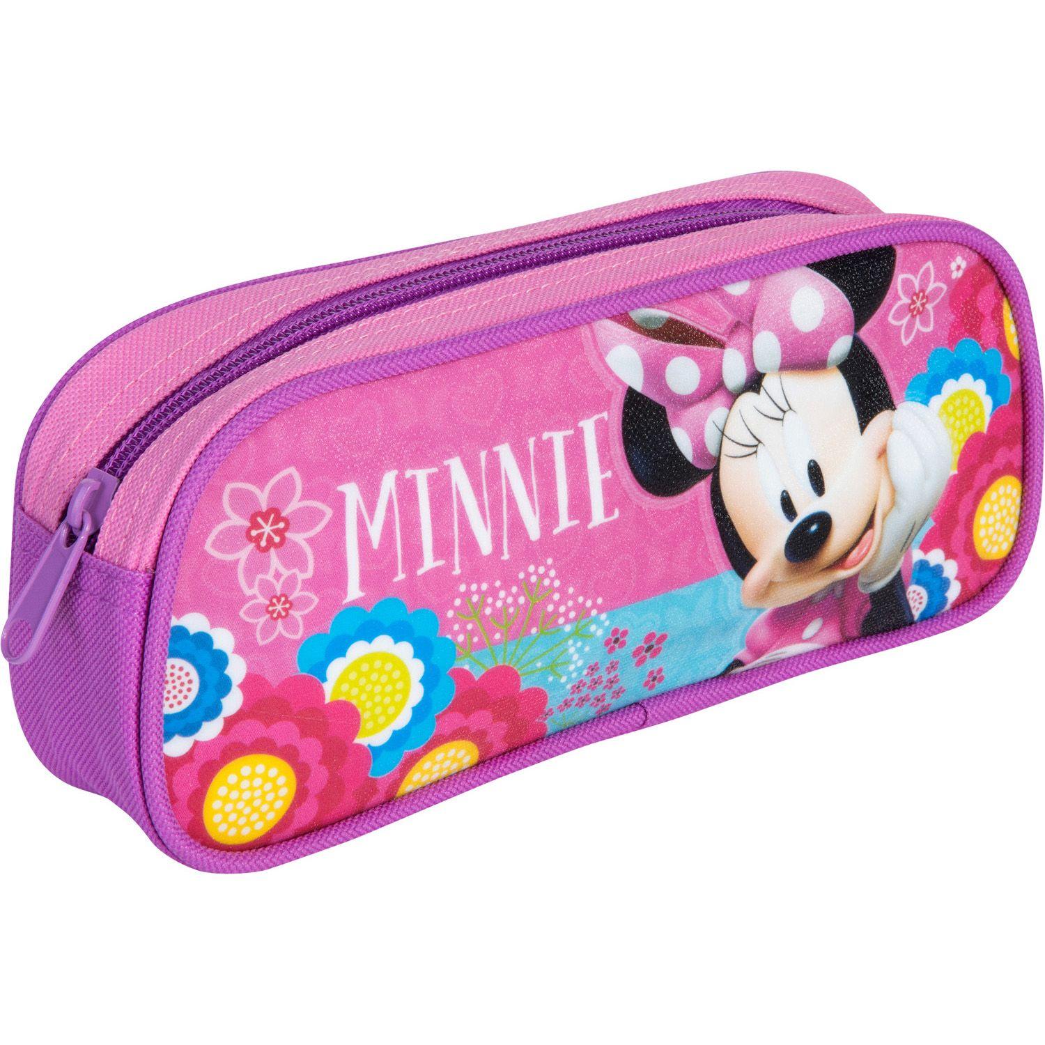 Estuche Brillante Minnie Rosada-1