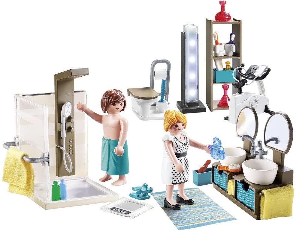Playmobil Baño, Con Efectos De Luz 9268-3